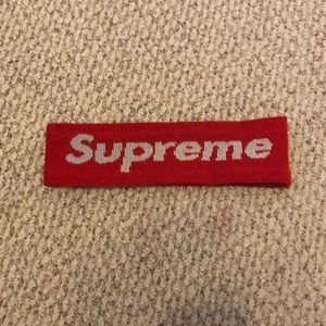 Supreme headband